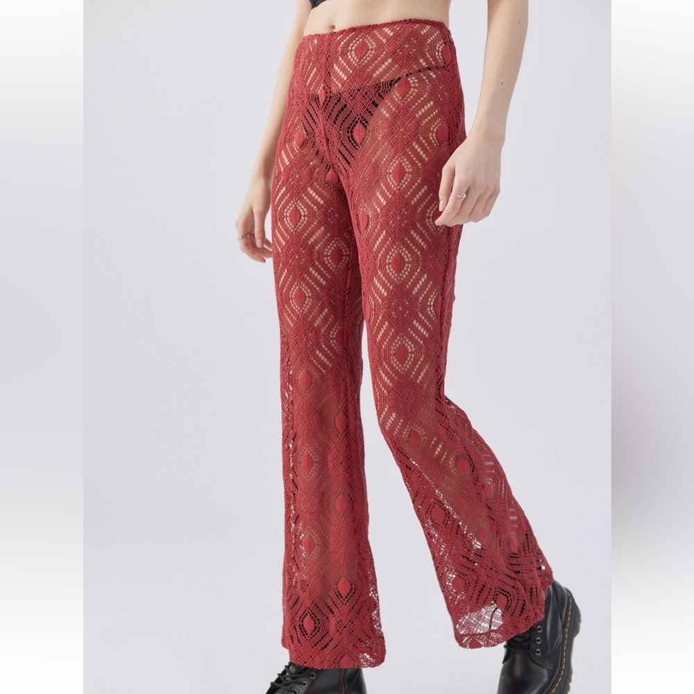 Crochet Pants Coverup